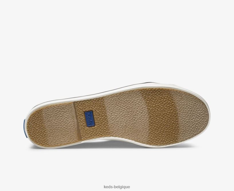 Keds femmes sneaker fanion kickstart 8PV40P131 toile blanc cassé