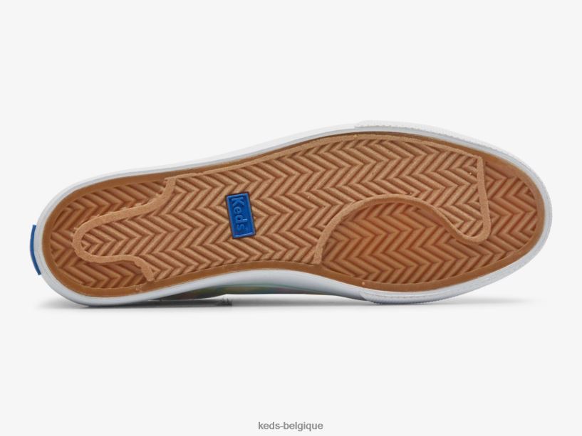 Keds femmes sneaker à imprimé floral abstrait en toile Jump Kick 8PV40P169 rose