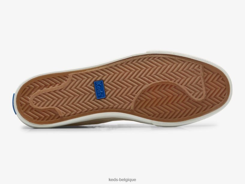 Keds femmes sneaker jump kick en lin moucheté 8PV40P204 gruau