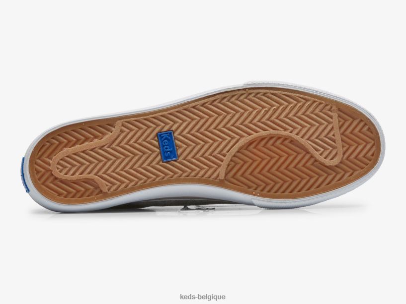 Keds femmes sneaker statique linéaire en textile jump kick 8PV40P205 gris