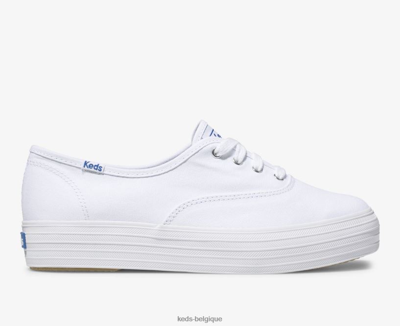 Keds femmes triple sneaker 8PV40P133 blanc