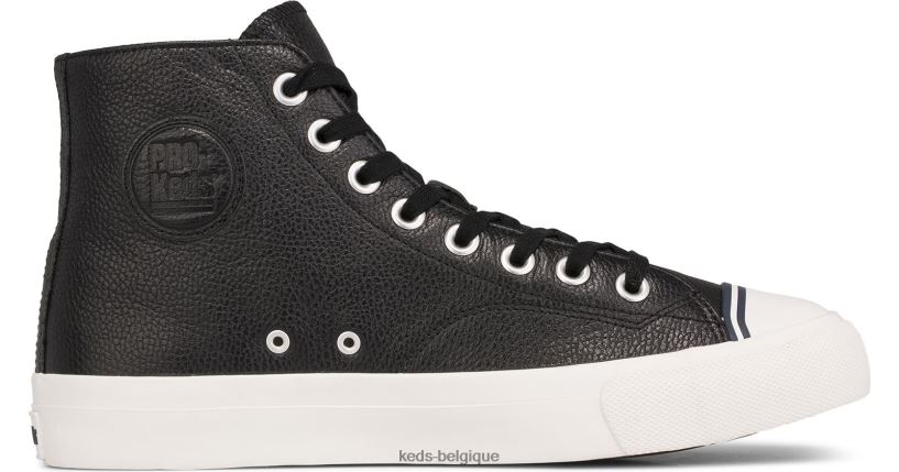 Keds unisexe sneaker royal en cuir 8PV40P142 noir