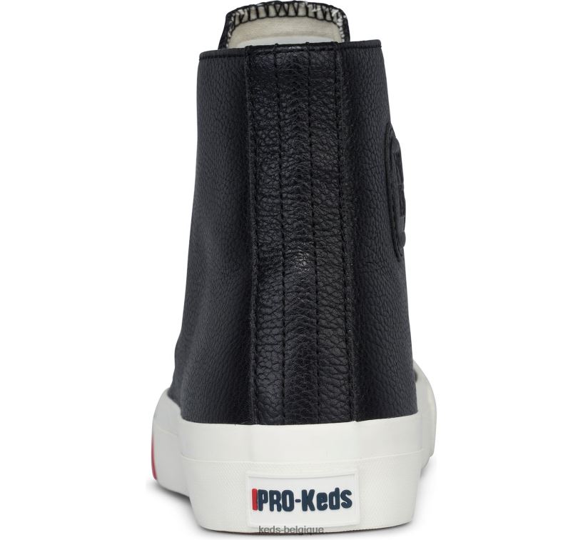 Keds unisexe sneaker royal en cuir 8PV40P142 noir