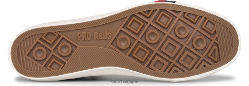 Keds unisexe sneaker royal en cuir 8PV40P142 noir