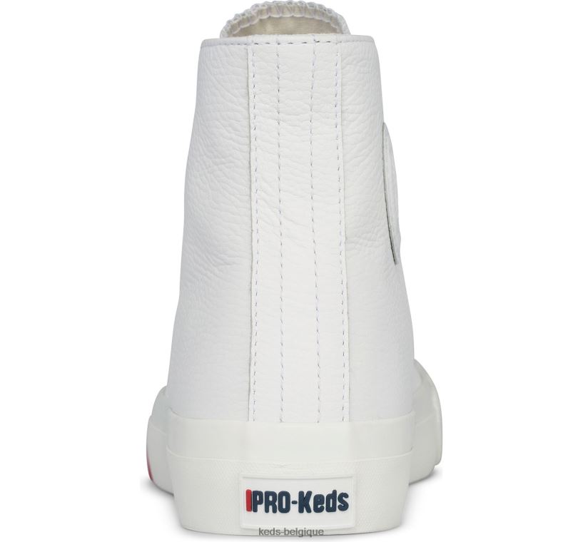 Keds unisexe sneaker royal en cuir 8PV40P143 blanc
