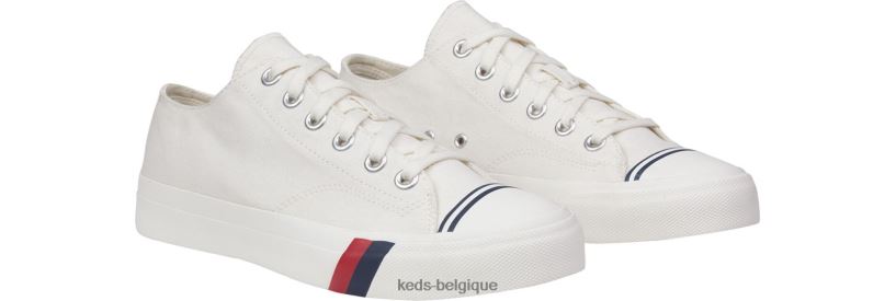 Keds unisexe sneaker royal lo 8PV40P145 blanc
