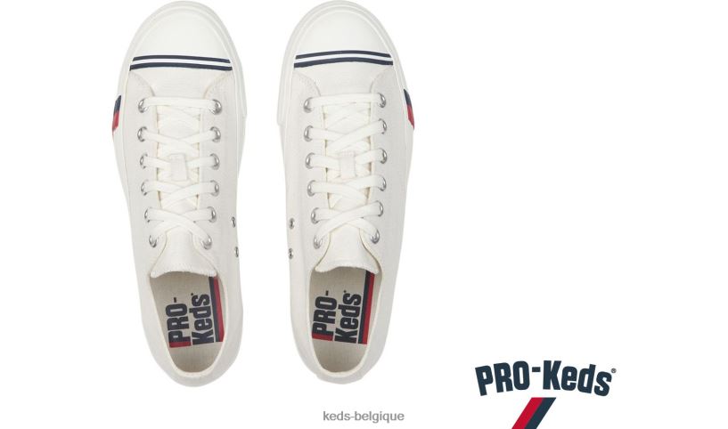 Keds unisexe sneaker royal lo 8PV40P145 blanc