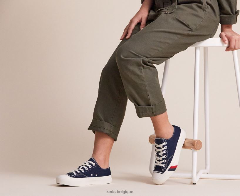 Keds unisexe sneaker royal lo 8PV40P146 marine