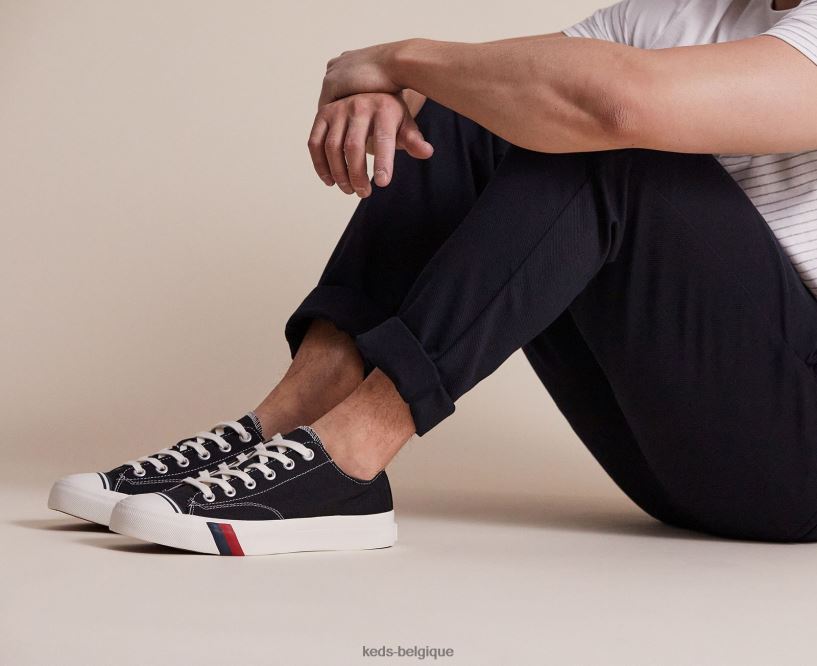 Keds unisexe sneaker royal lo 8PV40P147 noir