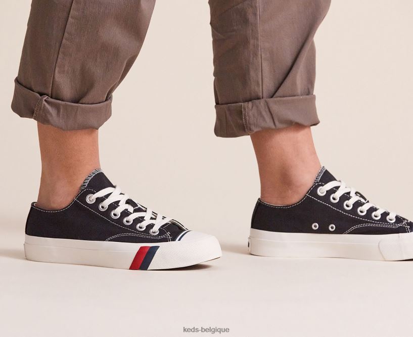 Keds unisexe sneaker royal lo 8PV40P147 noir