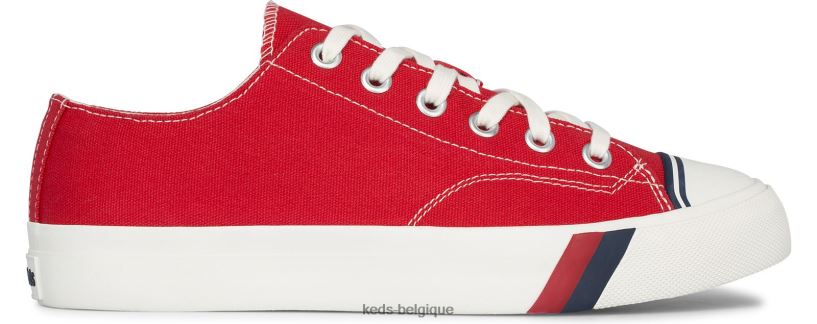 Keds unisexe sneaker royal lo en toile 8PV40P144 rouge