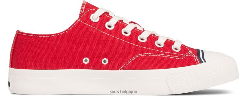 Keds unisexe sneaker royal lo en toile 8PV40P144 rouge