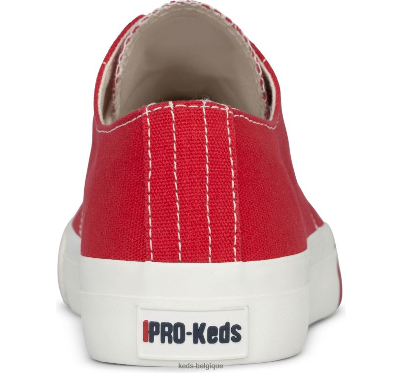 Keds unisexe sneaker royal lo en toile 8PV40P144 rouge
