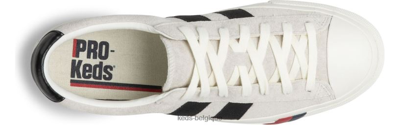 Keds unisexe sneaker royal plus en daim 8PV40P138 crème