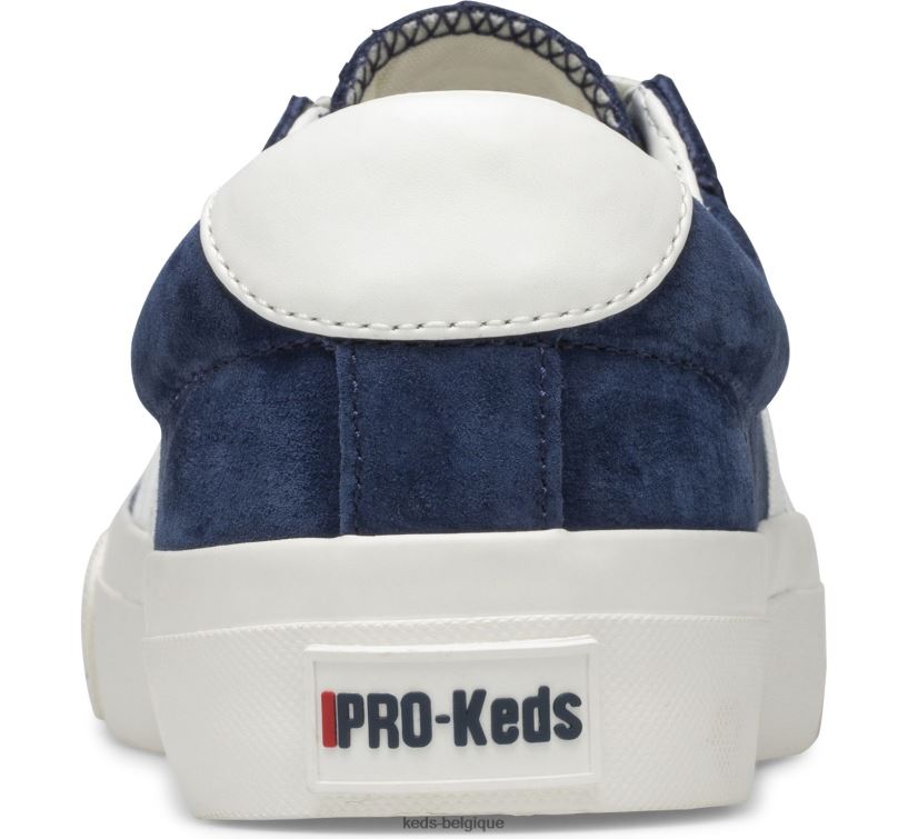 Keds unisexe sneaker royal plus en daim 8PV40P139 marine