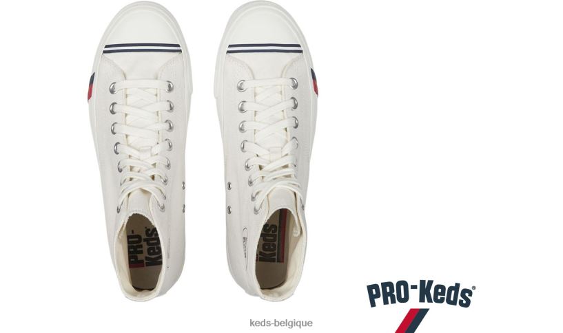 Keds unisexe sneaker royal salut 8PV40P140 blanc