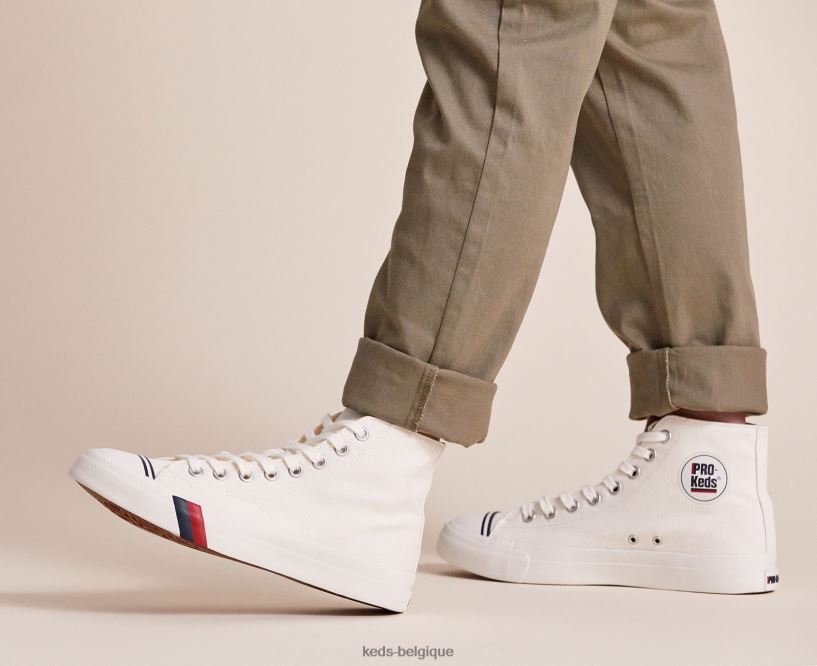 Keds unisexe sneaker royal salut 8PV40P140 blanc