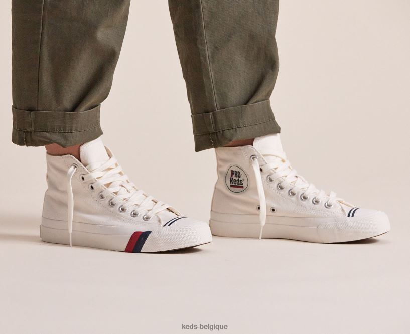 Keds unisexe sneaker royal salut 8PV40P140 blanc