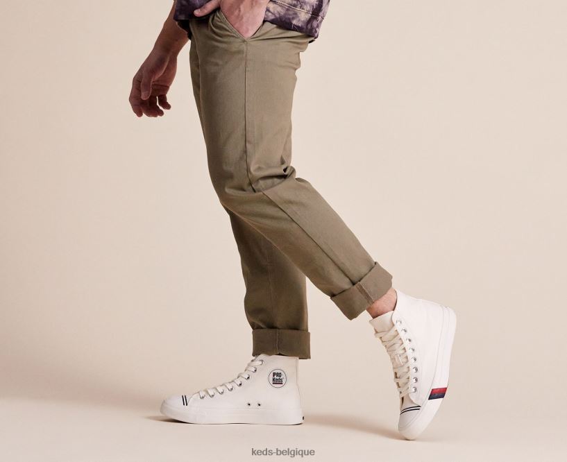 Keds unisexe sneaker royal salut 8PV40P140 blanc