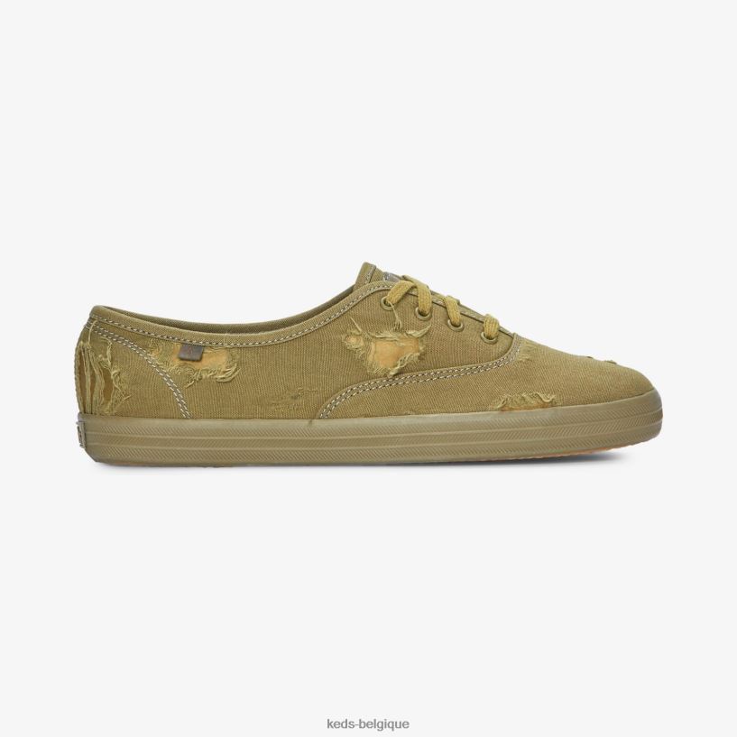 Keds x Altuzarra femmes chaussure de champion 8PV40P118 armée verte