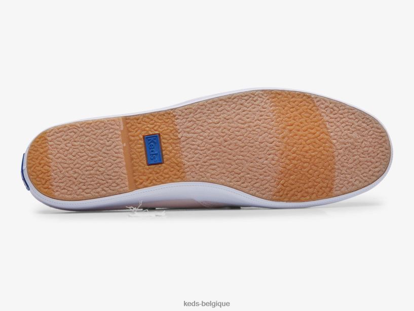 Keds femmes Moxie Mule - Baskets à enfiler en sergé délavé 8PV40P53 rose clair