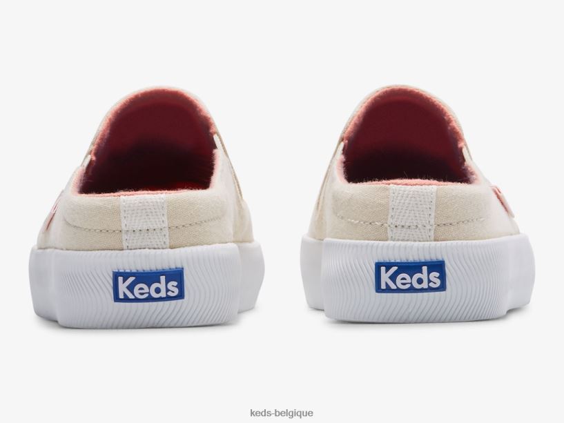 Keds femmes sneaker à enfiler pour cocktails mules kickback 8PV40P15 naturel